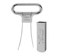 Vintage Bottle Opener Set - DeVine Ah So Two-Prong Cork Puller in Sleek Case - Perfect Gift Idea for Wine Lovers