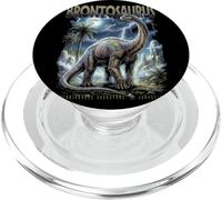 Vintage Brontosaurus 90s Bootleg Dinosaurio Prehistórico Dino PopSockets PopGrip para MagSafe