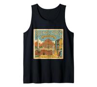 Vintage Buenos Aires Argentina Viaje Souvenir Turista Regalo Camiseta sin Mangas