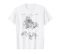 Vintage Camera Diagram Patent 1966 Classic Photography Camiseta