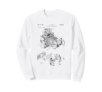 Vintage Camera Diagram Patent 1966 Classic Photography Sudadera