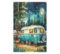 Vintage Camper Puzzle 1000 Piezas Alivio De Estrés Rompecabezas para Hombres Y Mujeres Decoración Hogar Estera Portátil 3D Moderno 1000 PCS