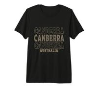 Vintage Canberra Australia Camiseta Premium