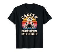 Vintage Cancer Horoscope, Astrology and Zodiac Clothing Camiseta