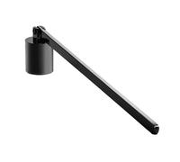 Vintage Candle Snuffer - Polished Stainless Steel Candle Flame Extinguisher Long Handle, Rustic Black Candle Snuffers Accessory | Home Decor for Candle Lovers