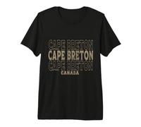 Vintage Cape Breton Canadá Camiseta Premium