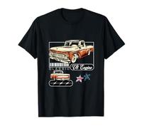 Vintage Car Collector, Classic American Pickup. Truck Camiseta