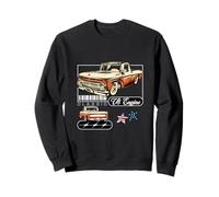 Vintage Car Collector, Classic American Pickup. Truck Sudadera