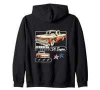 Vintage Car Collector, Classic American Pickup. Truck Sudadera con Capucha