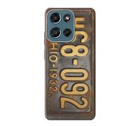 Vintage Car License Plate Funda Carcasa Case para Motorola Moto G (2026), G Play (2026)