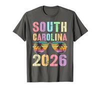 Vintage Carolina del Sur 2026 Vacay Travel Vacation Matching Camiseta