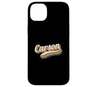 Vintage Carson Nombre Personalizado Carson Carcasa para iPhone 14 Plus