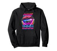 Vintage Cassette 1990 36 Years Old Retro 80s 36th Birthday Sudadera con Capucha