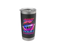 Vintage Cassette 1990 36 Years Old Retro 80s 36th Birthday Vaso térmico de acero inoxidable de doble pared