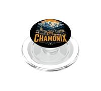 Vintage Chamonix France - Recuerdo de Viaje PopSockets PopGrip para MagSafe
