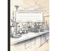 Vintage Chemistry Lab Composition Notebook - Scientific Apparatus College Ruled Journal for Students - 7.5 x 9.25 in: Featuring Classic Laboratory ... for Study, Notes, and Everyday Writing