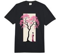 Vintage Cherry Blossom Mujer Gráfica Japonesa Comfort Colors Adult Heavyweight T-Shirt