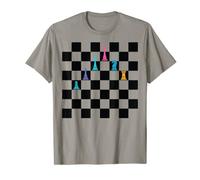 Vintage Chess Players Chess Queen King Chess Board Chess Camiseta