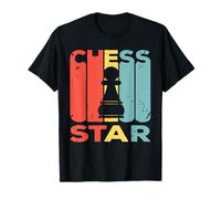 Vintage Chess Star - Jugador de Ajedrez Peón Camiseta