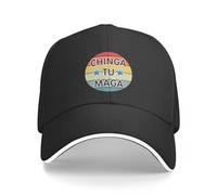 Vintage Chinga tu Maga,Regalos Divertidos Chinga tu Maga Gorra de béisbol New In Hat Sombrero de Senderismo Sombrero de diseñador Capucha Sombreros de niña Hombre Cool