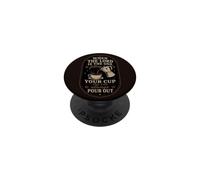 Vintage Christian Coffee Faith Cita Morning Devotion Vibe PopSockets PopGrip Adhesivo