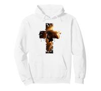 Vintage Christian Cross of Jesus Christ Faith Graphic Sudadera con Capucha
