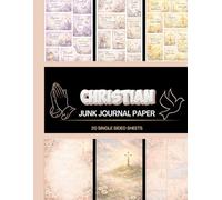 Vintage Christian Junk Journal Ephemera & Scrapbook Paper, Cut and Collage Paper for Bible Journaling, Junk Journals, and Scrapbooking (Christian Scrapbook Paper Collection)