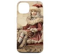 Vintage Christmas Santa Sleigh For Winter Lover Cute Xmas Carcasa para iPhone 13