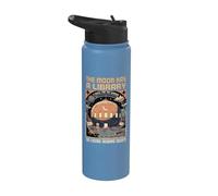 Vintage Ciencia Ficción Novelas Historias Libros Amante Hombres Mujeres Stainless Steel Insulated Water Bottle