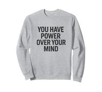 Vintage, Cita estoica - Poder sobre tu mente Sudadera