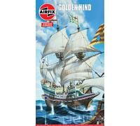 Vintage Clásico: Barco Golden Hind 1:72 Kit De Modelo De Plástico AIRFIX