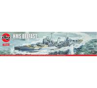 Vintage Clásico: Hms Belfast 1:600 Kit De Modelo De Plástico AIRFIX
