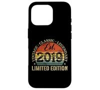Vintage Classic Legendary EST. 2019 Edición Limitada Carcasa para iPhone 16 Pro