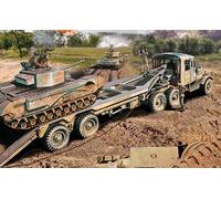 Vintage Classic: Scammell Tank Transporter 1:76 Plástico Modelo Kit Airfix