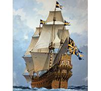 Vintage Classic: Wasa Galeon Ship 1:144 Plástico Modelo Kit Airfix