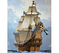 Vintage Classic: Wasa Galeon Ship 1:144 Plástico Modelo Kit Airfix