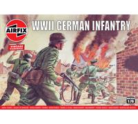 Vintage Classic: WWII German Infantry 1:76 Figura Plástico Modelo Kit Airfix