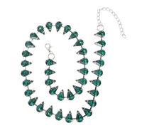 Vintage Clavicle Chain Statement Women's Fashion Rhinestone Pendant Necklace for Girls