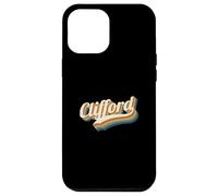 Vintage Clifford Nombre Personalizado Clifford Carcasa para iPhone 12 Pro MAX