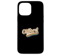Vintage Clifford Nombre Personalizado Clifford Carcasa para iPhone 13 Pro MAX