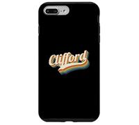 Vintage Clifford Nombre Personalizado Clifford Carcasa para iPhone 7 Plus/8 Plus