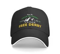 Vintage Colinas De Kerry, Calles De Libre Derry Gorra De Béisbol Playa Anime Sombrero Té Sombrero Mujer Visera De Playa Hombre Cool