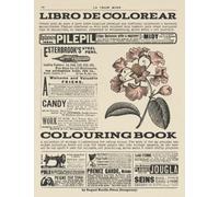 Vintage Colouring Book: A compilation of vintage illustrations in black and white for colouring (Vintage Notebooks and Planners)