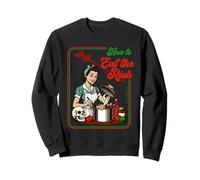 Vintage Cómo Comer a los Ricos de los años 70 Sudadera