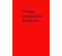 Vintage Composition Notebook: The Green Witch's Table Cover Design