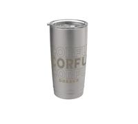 Vintage Corfú Grecia Vaso térmico de acero inoxidable de doble pared