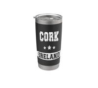 Vintage Cork, Irlanda Vaso térmico de acero inoxidable de doble pared