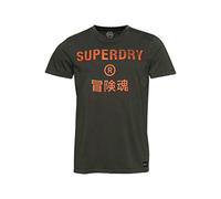 Vintage Corp Logo tee M1011475A Superdry Vintage Black S Hombre