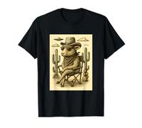Vintage Cowboy Oveja Gafas De Sol Arte Animal Alien OVNI Western Camiseta