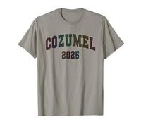 Vintage COZUMEL 2025 Trip Cruise Vacay Familia a juego Todos Camiseta